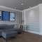Ekena Millwork Extra Small Fleming Decorative Fretwork Wall Panels in Architectural PVC, 7 3/8"W x 7 3/8"H x 3/8"T WALP08X08FMG - alternate 4